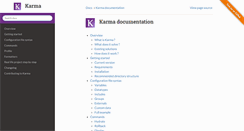 Desktop Screenshot of karma-php.com