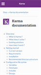 Mobile Screenshot of karma-php.com